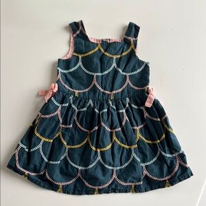 Colorful Embroidered Dress